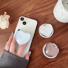 Giá đỡ điện thoại từ tính hình trái tim pha lê, tương thích với ốp lưng điện thoại từ tính, giá đỡ máy tính để bàn đa năng, hỗ trợ mặt sau điện thoại ổn định, tương thích với iPhone, điện thoại Android, quà tặng sinh nhật, gia đình, bạn bè, phụ kiện điện thoại kẹp điện thoại đẩy-kéo - Nhiều màu - Xem 2