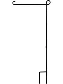 Garden Flag Holder Stand, Thickened Pole Sturdy And Straight Premium Yard Flag Holder Weather-Proof Metal Flagpole For American Flag, Christmas Garden Flag, Outdoor Garden Decor Decoration - 1 PC, No Access - View 8