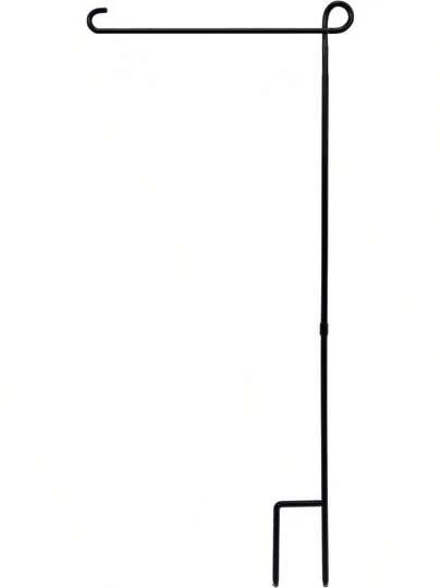 Garden Holder Stand, Thickened Pole Sturdy And Straight Premium Yard Holder Weather-Proof Metal Flagpole American, Garden, Outdoor Garden Decor Decoration