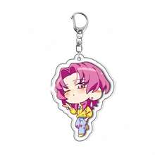 Sa-Ja Boys, Kpop, D-Emon Cartoon Keychain, Cute Keychain Suitable As Bag Pendant, Collection Display, Thoughtful Gift For Friends, Christmas Gift, Birthday Present - Multicolor - View 8