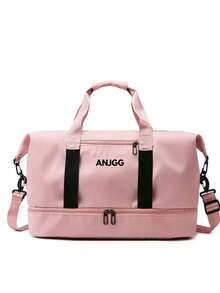 Large Capacity Waterproof Travel Bag, Sports Fitness Shoulder Bag - Random Color - View 8