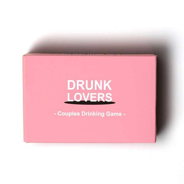 DRUNK LOVERS Trinkspiel für Paare für Date Nights, Paarspiele für Erwachsene, Paarkarten-Spiele für Erwachsene, perfekt als Geschenk zum Jahrestag oder Valentinstag, um die Beziehung zu verbessern