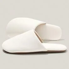 Women's Autumn/Winter Waterproof PU Fuzzy House Slippers