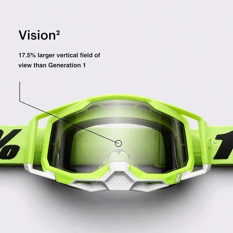 S-Racecraft 2 Mountain Bike Motocross Goggles MX And MTB Racing Protective Eyewear MAYFAIR Mirror Silver Lens - MayfairMirrorSilverLensOneSize - Xem 4