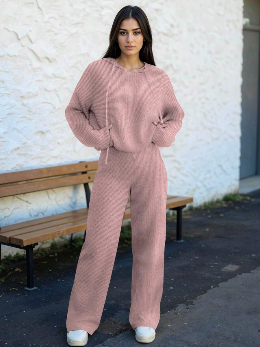 Women Two-Piece Outfits - Gris Jaspe - View 1