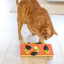 2026 Nina Ottosson Buggin' Out Puzzle & – Interactive Puzzle Feeder Indoor Cats, 16 Hidden Treat Compartments, Slow Feeder, Durable & Easy-Clean - 甜瓜狂熱 - 查看 8