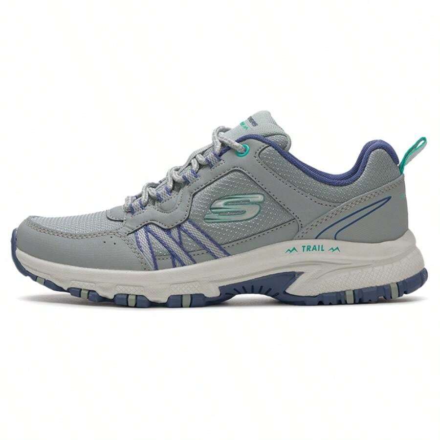 Skechers 女鞋戶外鞋女士綁帶城市戶外鞋日常運動鞋訓練鞋180017 - 灰色/多彩色 - 查看 1