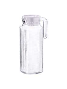 Thick Glass Jug For Juice And Water, 1 Liter, With Lid, Luxury, Chile, Canada, Mexico - Mexico 1L - View 1