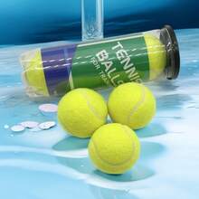 3 pelotas de tenis de práctica suaves