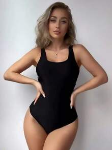 Slimming And Sexy Tight Bodysuit, Spicy Girl Style Sleeveless Vest, Form - Fitting Base Layer, Tummy - Controlling Camisole Sexy Lingerie