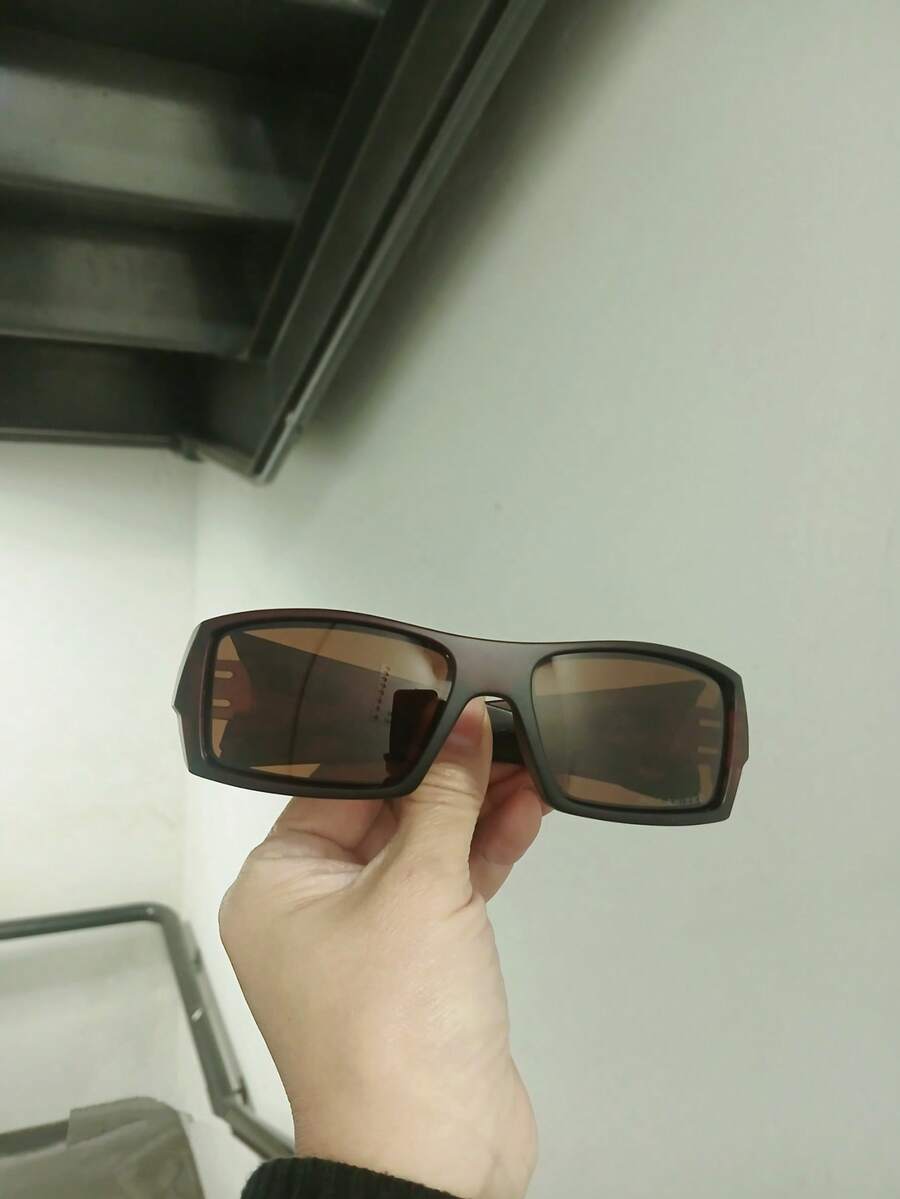 New Men's Polarized Sports Sunglasses - 棕色 - 查看 1