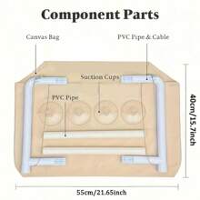 1 Peça Poleiro de Janela Confortável para Gatos, Cama de Rede de Peitoril de Janela Aconchegante, Projetado para Gatos, Rede para Animais de Estimação