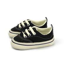 Retro Baby Classic Girl's Sneakers - Black - View 2