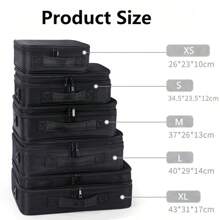 1个旅行化妆箱，化妆品收纳盒，便携式化妆师整理包，带可调节隔板，可收纳化妆品、化妆刷、洗漱用品、珠宝、数码配件，也可作为房间装饰品。 - 彩色 - 查看 3