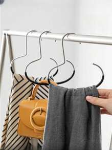 1pc Upgraded Hook Hat Storage Hanger, Black/White/Gray Universal Auxiliary Hook, Dorm Wardrobe Hanging Snapback Baseball Cap, Multi-Function Hat Display Rack, Minimalist & Fashionable