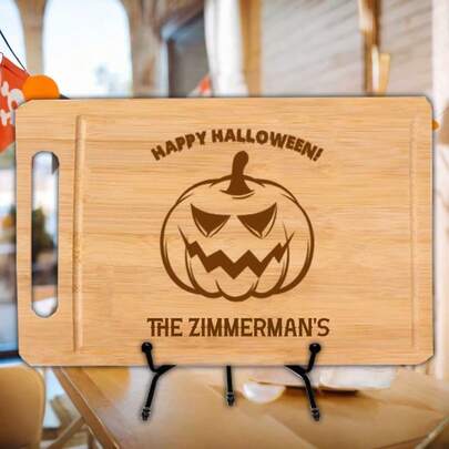 Halloween Home Decor Personalized Custom Pumpkin Gift, Spooky Season Gift Ideas For Family And Mom, Halloween Unique Home Decor