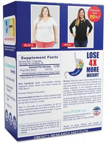 Lipozene ®   Diet Weight Loss Supplements - 1 30 Capsules - - 60 chiếc (Gói 2 chiếc) - Xem 2