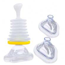 'Heimlich Hero 8-Second Choking Relief: Portable Vacuum Airway Clearer That Requires No Special Skills-A Must-Have For Cars, Homes, Schools, And Camping! (Warning Yellow)' - Màu vàng - Xem 3