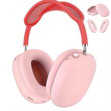 3-i-1 AirPodsMax silikonskyddsfodral, reptåligt skyddsfodral för öronkuddar/skyddsfodral för öronkåpor/skyddsfodral för huvudband - Multifärgad - Visa 23