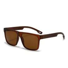 1pc Vintage Walnut-Colored Stylish Unisex Ultra-Light Polarized Eyewear Glasses For Men And Women,School Glasses Accessories