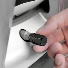 4pcs Aluminum Tire Valve Caps - Corrosion Resistant, Fits Cars, Trucks, Motorcycles & Bikes