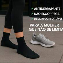 Kit 6 Pairs Of Mid-High Long Sport Gym Socks 2025 Spring Picnic Mother's Day Halloween - 彩色 - 查看 4