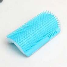Plastic Cat Corner Massage Brush, Self-Cleaning Scratch Pad, Arch-Shaped Design Pet Supplies, Suitable For Home Use, Cat Grooming Brush - Multicolor - View 8