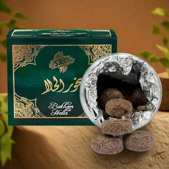 (Net Content 150 G) Pretty Arabian Arabic Incense Bricks Exotic Woody And Musky Oriental Scent Perfect For Prayer Meditation Yoga Meditation Sleeping Aid Relaxation Anti-Anxiety Creative Gift