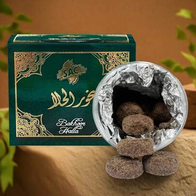 (صافي المحتوى 150 جرام) قوالب البخور العربية الجميلة ذات الرائحة الخشبية والمسكية الشرقية المثالية للصلاة والتأمل واليوغا والنوم والاسترخاء ومضادة للقلق، هدية إبداعية