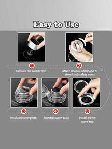 10个装，尺寸为2.4*1.6英寸。请务必参考图片中的小图和大图的实际尺寸。燃气灶旋钮保护套，灶台旋钮套，通用燃气灶旋钮保护套，儿童灶台旋钮保护套。