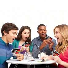 Mattel ​美泰 UNO 官方系列：超级马里奥、我的世界、哈利波特和变形金刚多版卡牌游戏套装 - 每副 112 张卡牌，2-10 名玩家，带有机器人变形机制的主题派对游戏​ - W2085-撲克牌 - 查看 8