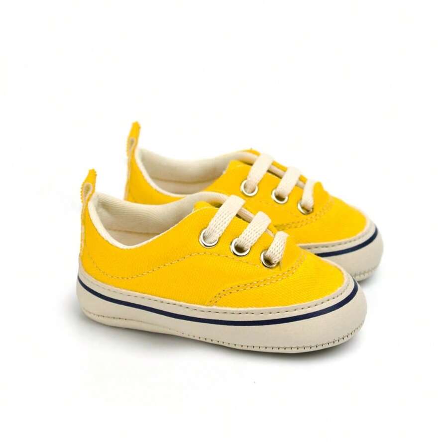 Retro Baby Classic Girl's Sneakers - Amarillo - Ver 1
