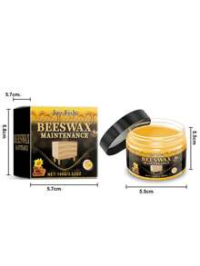 Natural Beeswax Furniture Polish Wood Cleaner And Polishing Furniture Cleaner - Multi-Surface Wood Cleaner And Polishing Furniture Quick Luster Restoration Protective Agent Kitchen Cabinet Surface Cleaner House Cleaning Supplies Home Improvement Supplies Wood Fragrance Beeswax Natural Beeswax Traditional Wood Wax Multi-Purpose Beeswax Furniture Polishing Wood Fragrance Beeswax A Complete Solution For Wood