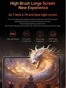 Lenovo Pad 11 2025 Global Version, 11-Inch 2.5K Display, 6GB RAM, 128GB Storage, Powered By Dimensity 8300 Processor, High-Performance Tablet, 7040mAh Battery, Suitable For Study And Office Use, Adapter Not Included - Grey - View 7