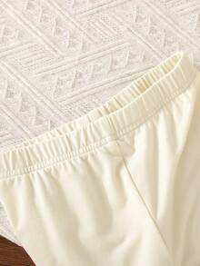 Conjunto de 6 piezas de ropa para bebé, ropa exterior minimalista suave y cómoda, top de manga larga con cuello redondo con estampado de dinosaurio + pantalones, ropa de invierno para niños