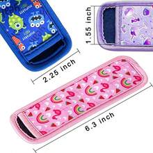 8个/套 冰棒套，冰棒保温套，冷冻冰棒套，彩色冰棒套袋，可重复使用可清洗冰棒套，夏季用品，家居用品 - 彩色 - 查看 4