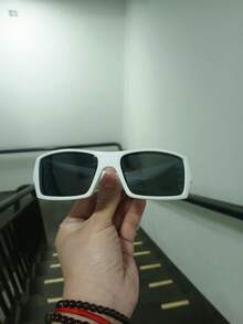 New Men's Polarized Sports Sunglasses - 白色 - 查看 1