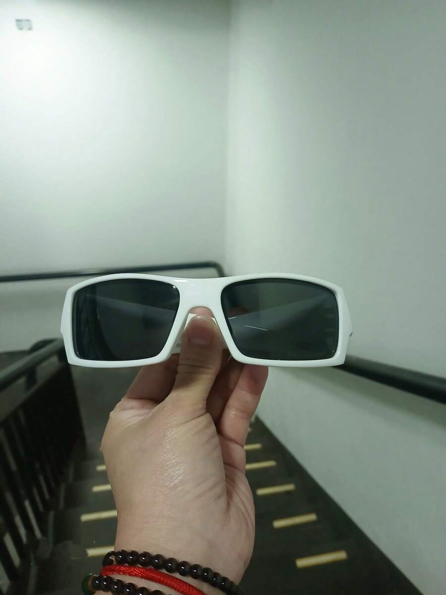 New Men's Polarized Sports Sunglasses - 白色 - 查看 1
