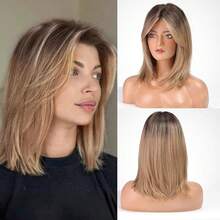 Ombré Hellbraun