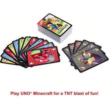 Mattel UNO 官方收藏版：多版本卡牌遊戲套組－每副 112 張卡，2-10 人玩，主題派對遊戲，附機器人變形機制 - FPD61-uNO撲克牌 - 查看 6