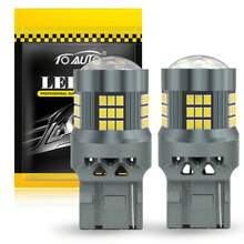 TOAUTO 2 件 1156 BA15S P21W 1157 BAY15D P21/5W LED 灯泡 1156 BAU15S PY21W 7440 7443 W21W LED 灯泡汽车转向信号灯泡 12V 黄红白 - 彩色 - 查看 11