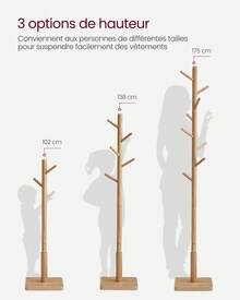 VASAGLE Coat Racks - Yellow - View 5