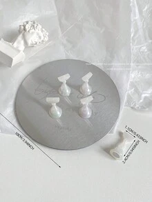 美甲装饰品，跨境热销圆形、方形、多边形金属磁性底座美甲展示架，指甲油架，韩式美甲用品，摄影道具，DIY配件