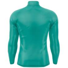 Koi Fishing Wear Kit 2 T-Shirts Basic Fishing Shirt With Sun Protection In Aqua Green And Lime Green. - 薄荷綠 - 查看 3