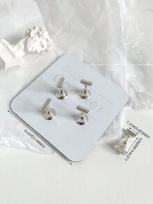 美甲装饰品，跨境热销圆形、方形、多边形金属磁性底座美甲展示架，指甲油架，韩式美甲用品，摄影道具，DIY配件