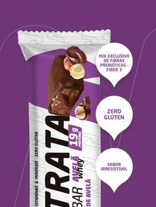 Nutrata Protobar Hazelnut Whey Display With 9 Bars 70g - 榛子 - 查看 2