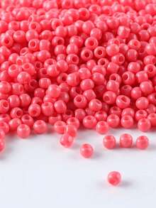 GO2CJBEADS 10克多色2毫米银线圆形洛可可玻璃种子珠，可DIY手链