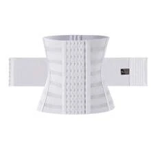 1pc Women Abdominal Control Compression Waistband, Strong Power Net Breathable Slimming Belt For Yoga & Workout - Black - View 25