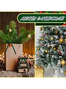 6pcs Christmas Velvet Wreath Bow, Vintage Velvet Ribbon, Country Craft Gift Bow, Suitable For Holiday Christmas Tree Packaging Gift Supplies, Railing Decoration