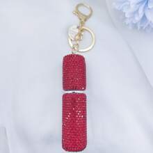 水钻奢华香水可填充瓶钥匙扣 - 便携式防漏香水雾化器 - 彩色 - 查看 16